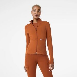Figs ContourKnit Scrub Jacket With Zamora Jogger Scrub Pants